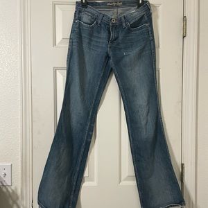 American eagle hipster fit bootleg jeans